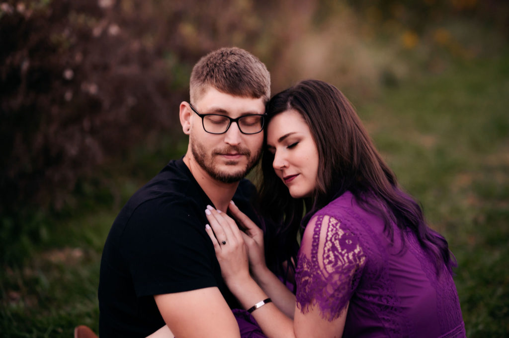 engagement session photos at sharon woods 